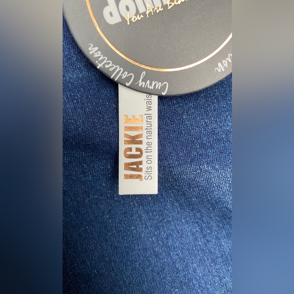 NEW Dollhouse Women’s Fit & Flare Jeans Blue Size 7/8 Y2K 90’s 70’s Festival - Picture 3 of 15